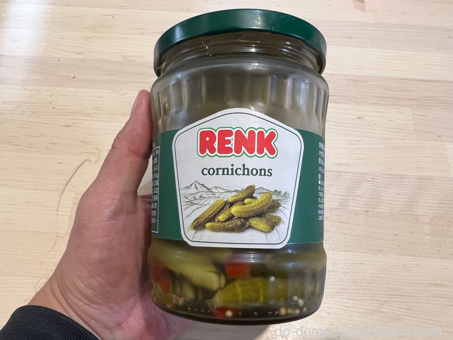 レンキ（RENK）の「コルニッション（cornichon）」